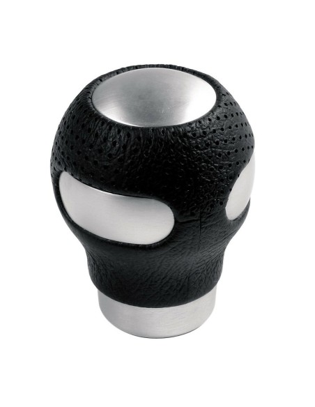 Pomello cambio lega alluminio e pelle Beta