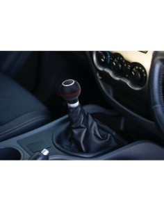 Pomello cambio lega alluminio e pelle Kuma 2