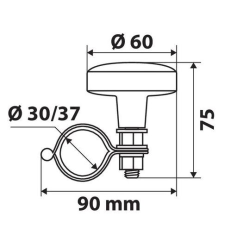 Pomello volante universale Spinny
