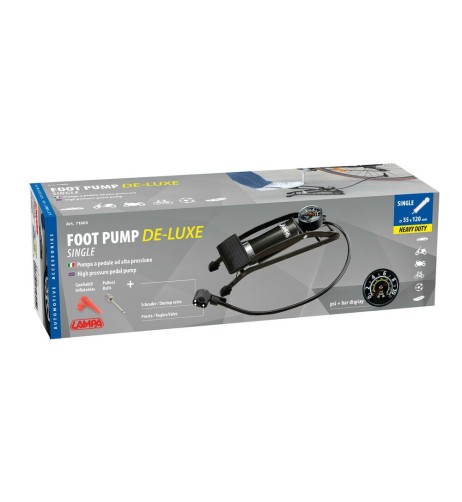 Pompa a pedale gonfiaggio 1 cilindro