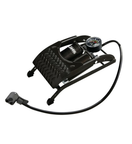 Pompa a pedale gonfiaggio 2 cilindri