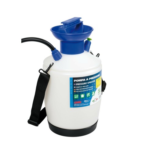 Pompa a pressione 5 litri con guarnizioni Viton applicazione fluidi