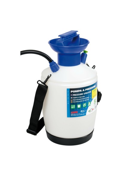 Pompa a pressione 5 litri con guarnizioni Viton applicazione fluidi