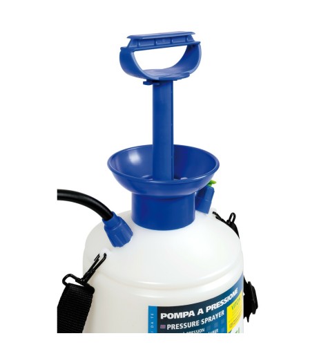 Pompa a pressione 5 litri con guarnizioni Viton applicazione fluidi