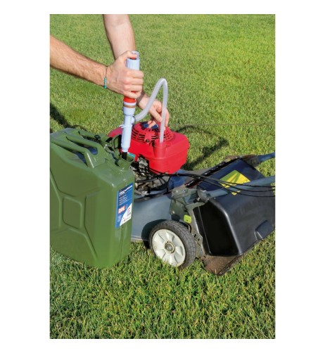 Pompa per travaso liquidi a batteria con interruttore 6 L min