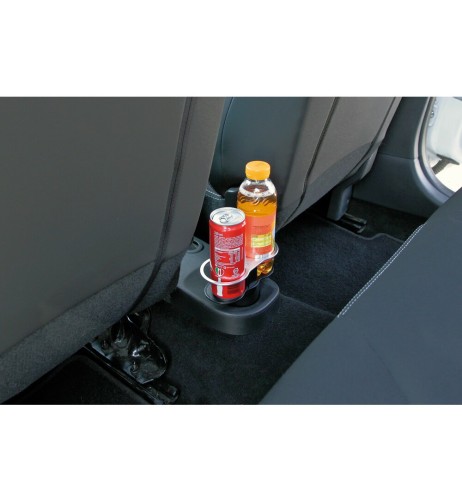 Porta bevande doppio universale per foro lattine auto