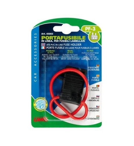 Porta fusibile impermeabile per fusibili lamellari 10 30A