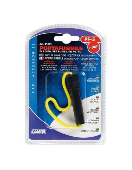 Porta fusibile in bachelite per fusibili in vetro 5 30A