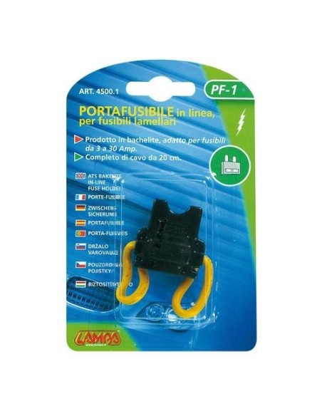 Porta fusibile in bachelite per fusibili lamellari 3 30A