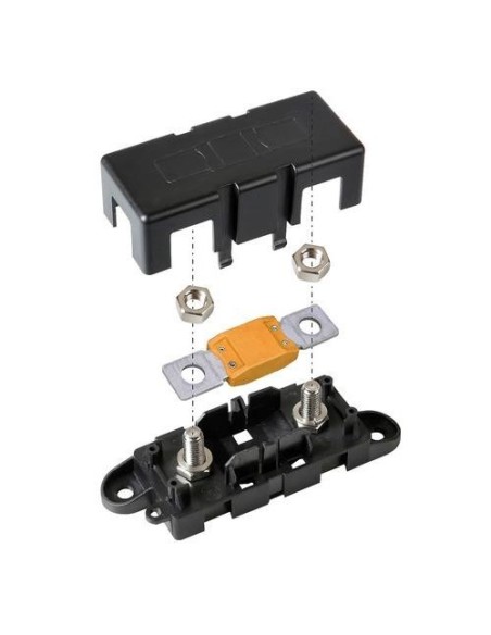 Porta fusibile tipo ANL con coperchio per fusibili da 40 a 275A 