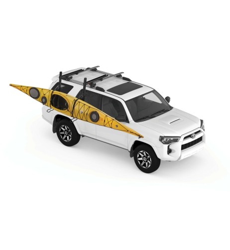 Porta kayak e 2 tavole da surf estensibile per barre portatutto Yakima Show