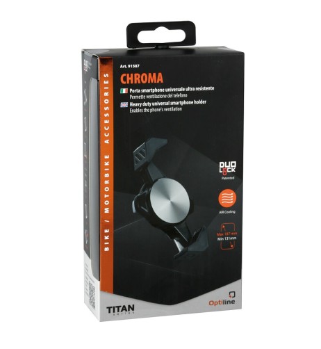 Porta smartphone universale Chroma Titan Optiline