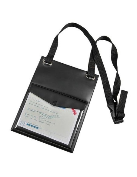 Porta Targa Prova a doppia tasca con cinghia regolabile