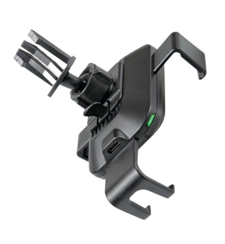 Porta telefono per bocchette aerazione con carica batteria wireless