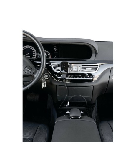 Porta telefono per bocchette aerazione con carica batteria wireless