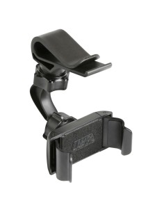 Porta telefono Visor Snap regolabile per visiera parasole