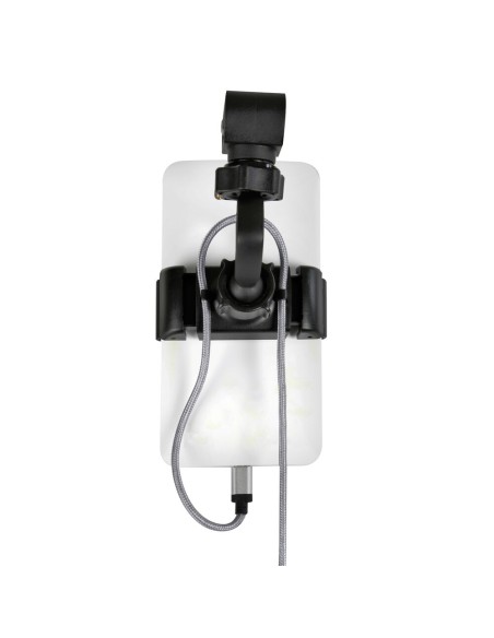 Porta telefono Visor Snap regolabile per visiera parasole