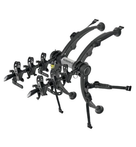 Portabici posteriore auto universale 3 bici ripiegabile