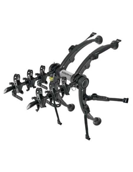 Portabici posteriore auto universale 3 bici ripiegabile