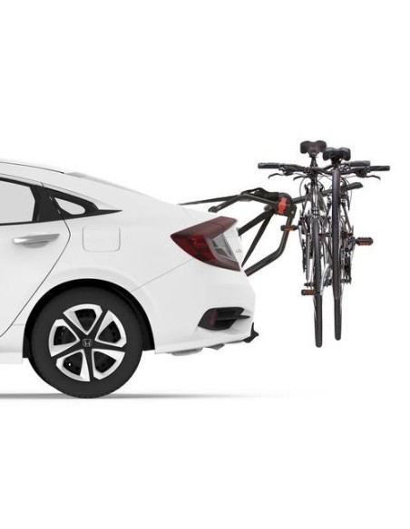 Portabici posteriore per portellone Yakima Hangout per 2 biciclette