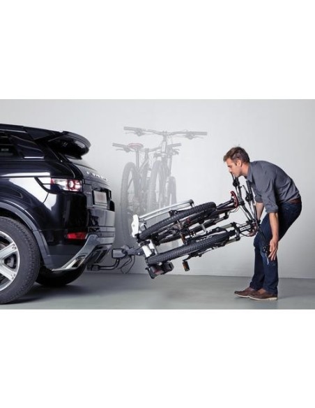 Portabiciclette 2 bici per gancio traino Yakima FoldClick