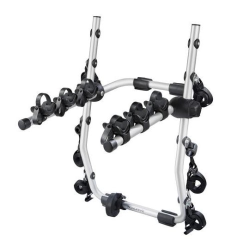 Portabiciclette posteriore in alluminio Nitto 3 bici