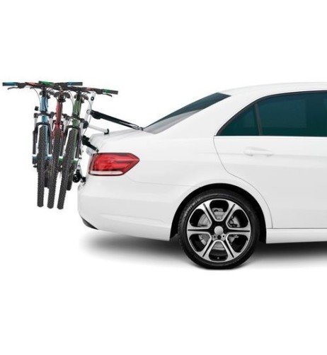 Portabiciclette posteriore in alluminio Nitto 3 bici
