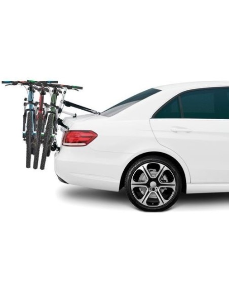 Portabiciclette posteriore in alluminio Nitto 3 bici