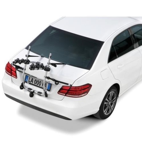 Portabiciclette posteriore in alluminio Nitto 3 bici