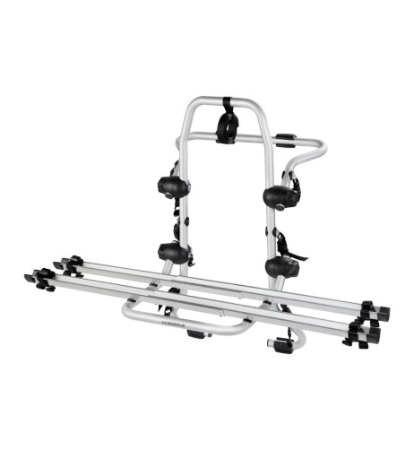 Portabiciclette posteriore in alluminio Nordrive Pyro 2 bici