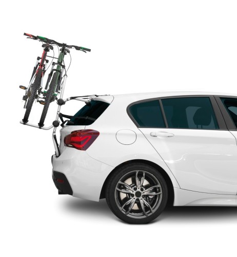 Portabiciclette posteriore in alluminio Nordrive Pyro 2 bici