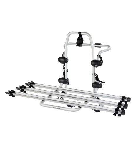 Portabiciclette posteriore in alluminio Nordrive Pyro 3 bici