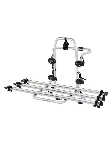 Portabiciclette posteriore in alluminio Nordrive Pyro 3 bici