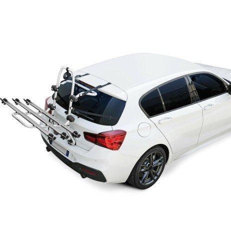 Portabiciclette posteriore in alluminio Nordrive Pyro 3 bici