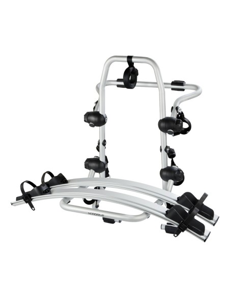Portabiciclette posteriore in alluminio Nordrive Radius 2 bici