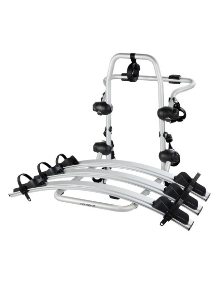 Portabiciclette posteriore in alluminio Nordrive Radius 3 bici