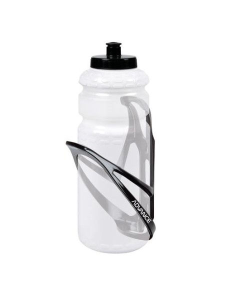 Portaborraccia in nylon per bici colore nero