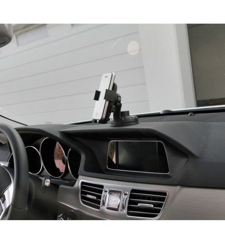 Portacellulare auto camion camper universale con bloccaggio automatico