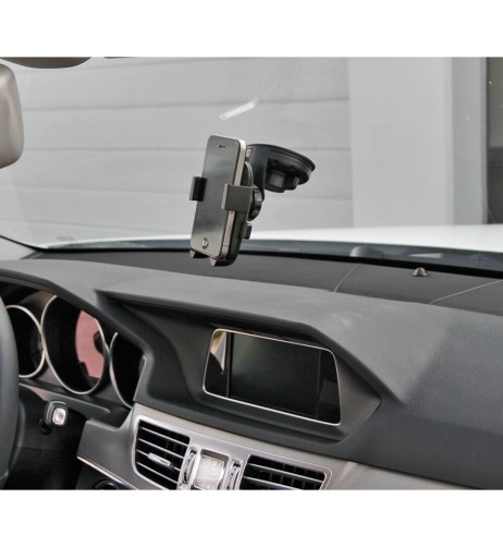 Portacellulare auto camion camper universale con bloccaggio automatico