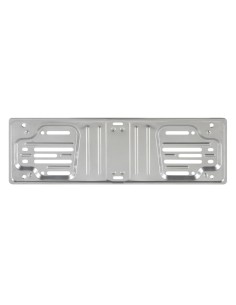 Portatarga anteriore auto universale in alluminio anodizzato 19924