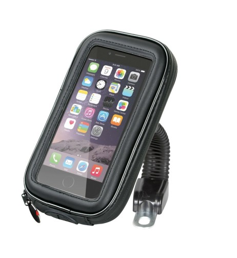 Portatelefono impermeabile con braccio flessibile universale moto e scooter