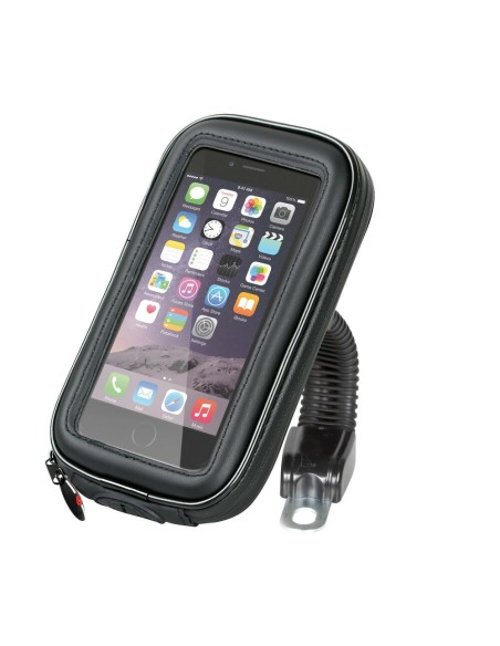 Portatelefono impermeabile con braccio flessibile universale moto e scooter