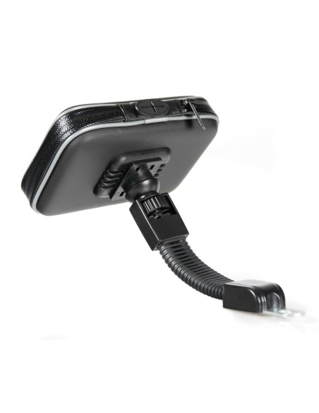 Portatelefono impermeabile con braccio flessibile universale moto e scooter