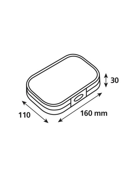 Portatelefono impermeabile con braccio flessibile universale moto e scooter