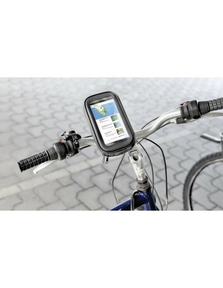 Portatelefono impermeabile da Moto e Bici fissaggio manubrio