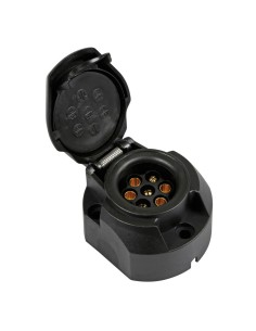 Presa 7 poli con 1 contatto retronebbia