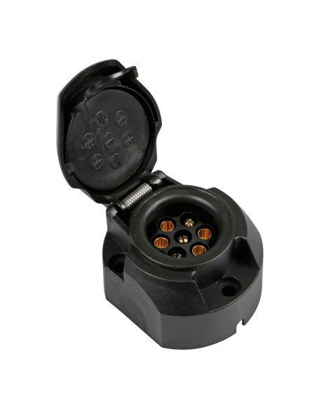 Presa 7 poli con 1 contatto retronebbia