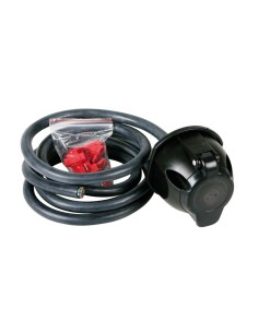 Presa 7 poli impermeabile con cablaggio da 160 cm