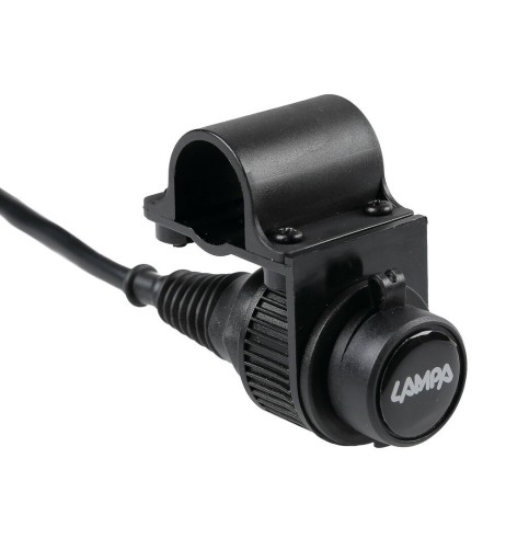 Presa corrente per fissaggio a manubrio 12V 12A max