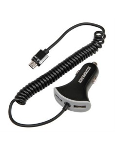 Presa USB doppia e cavo micro USB 2400mA 12 24V SLIM USB EVO